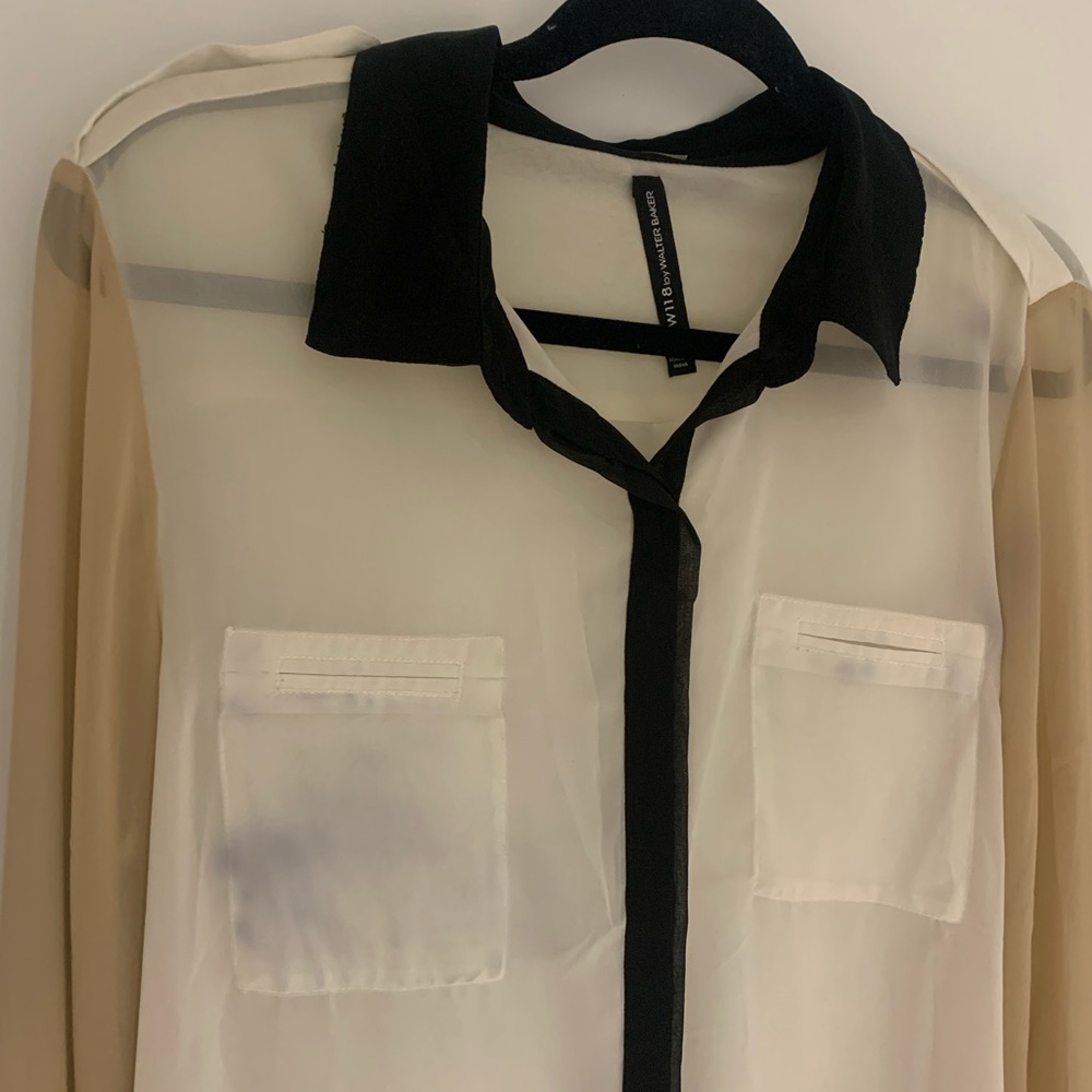 Colourblock blouse - Picture 2 of 3